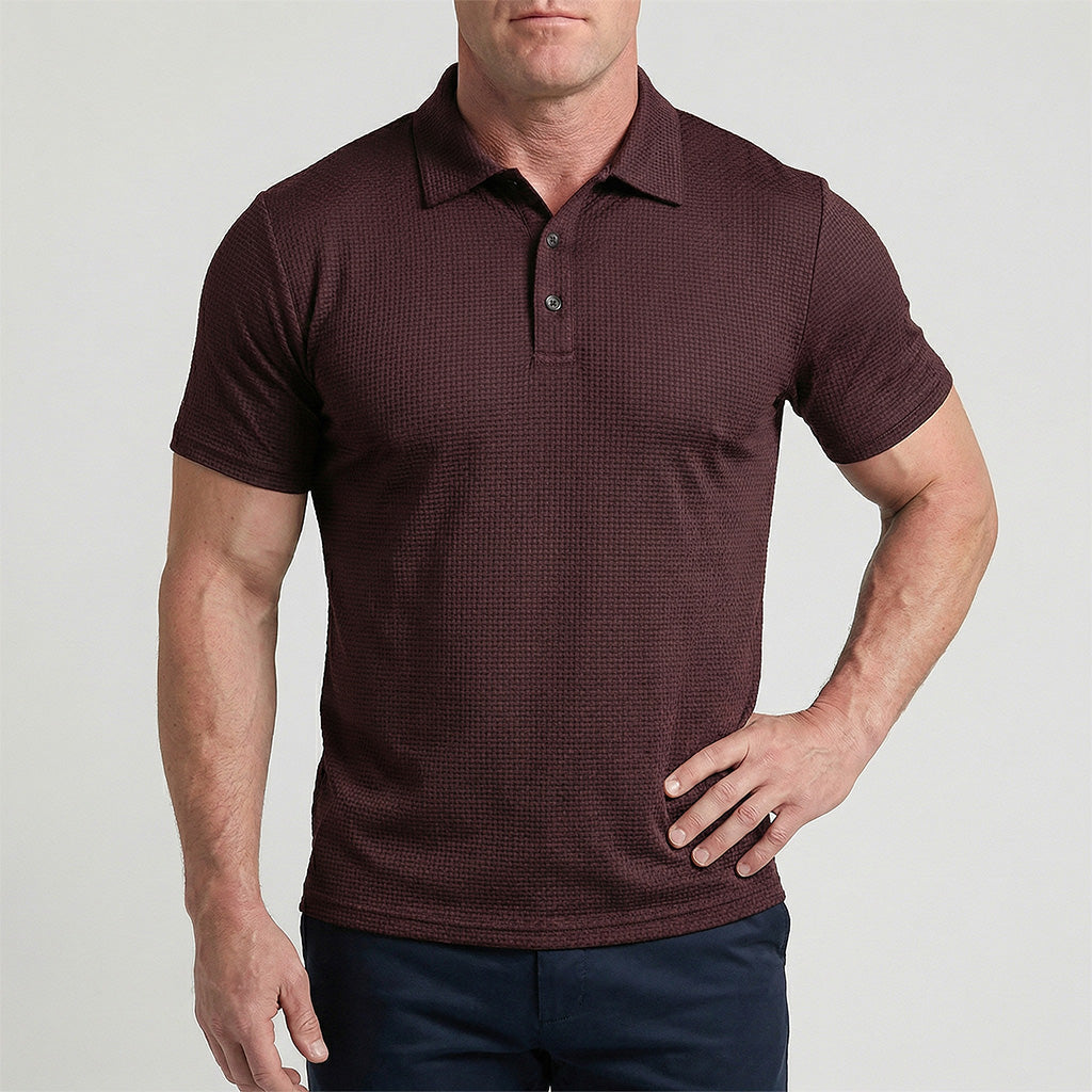 Colverio™ - Polo texturé homme